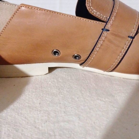 Lanvin En Bleu, Mens Tan Leather Loafers. SZ. 27 / 10 US. - Picture 4 of 8